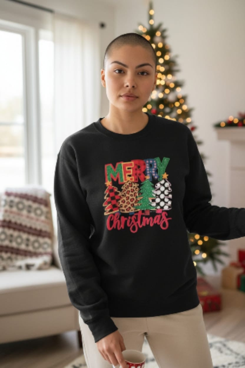 Merry Christmas Graphic Sweatshirt