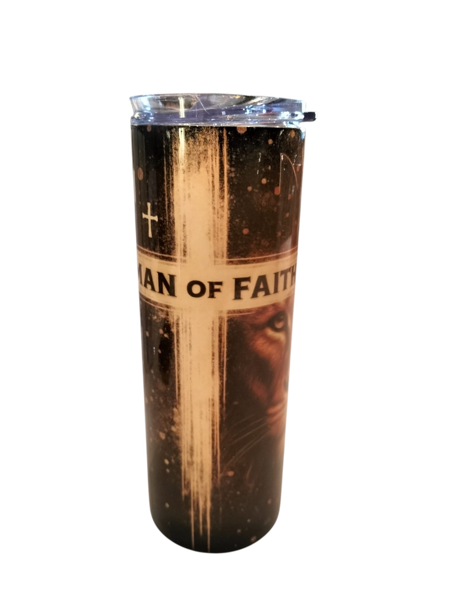 Man of Faith Spiritual Tumbler