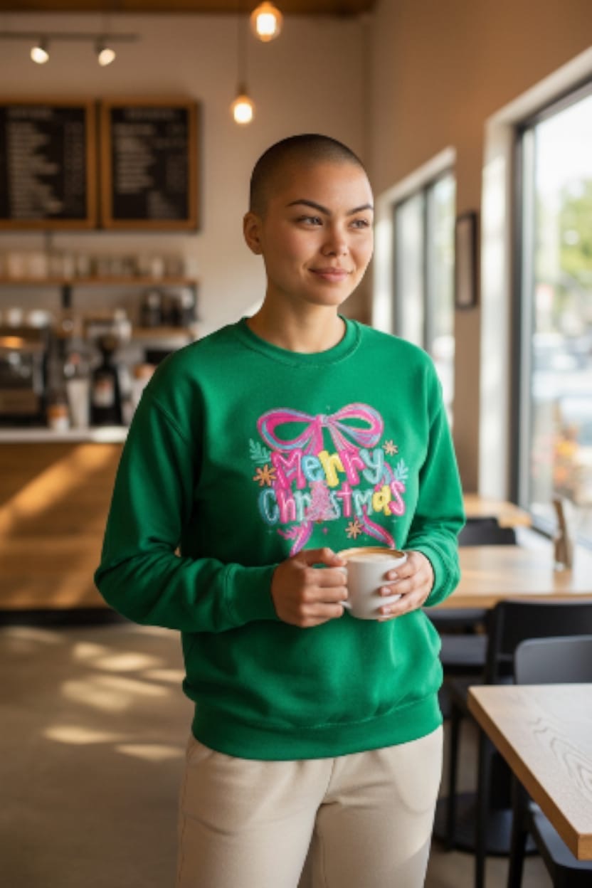 Festive "Merry Christmas" Sweatshirt