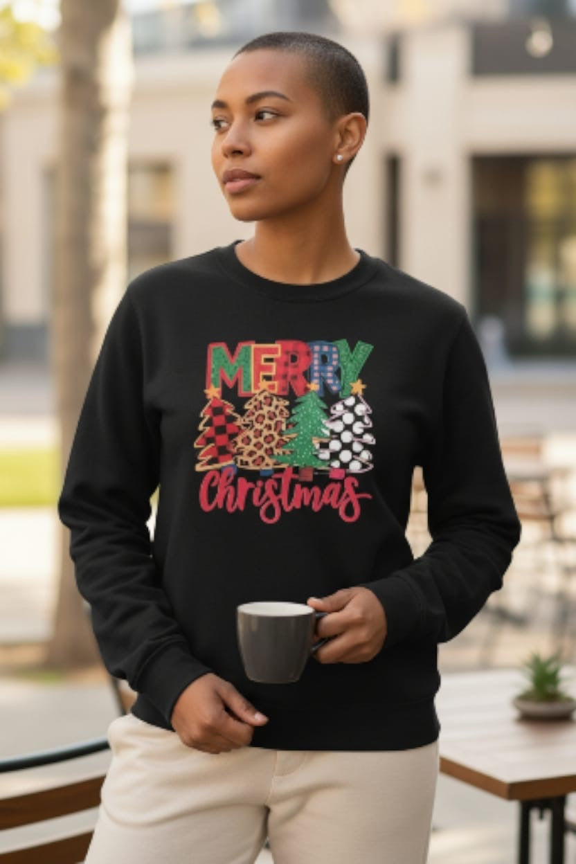 Merry Christmas Graphic Sweatshirt