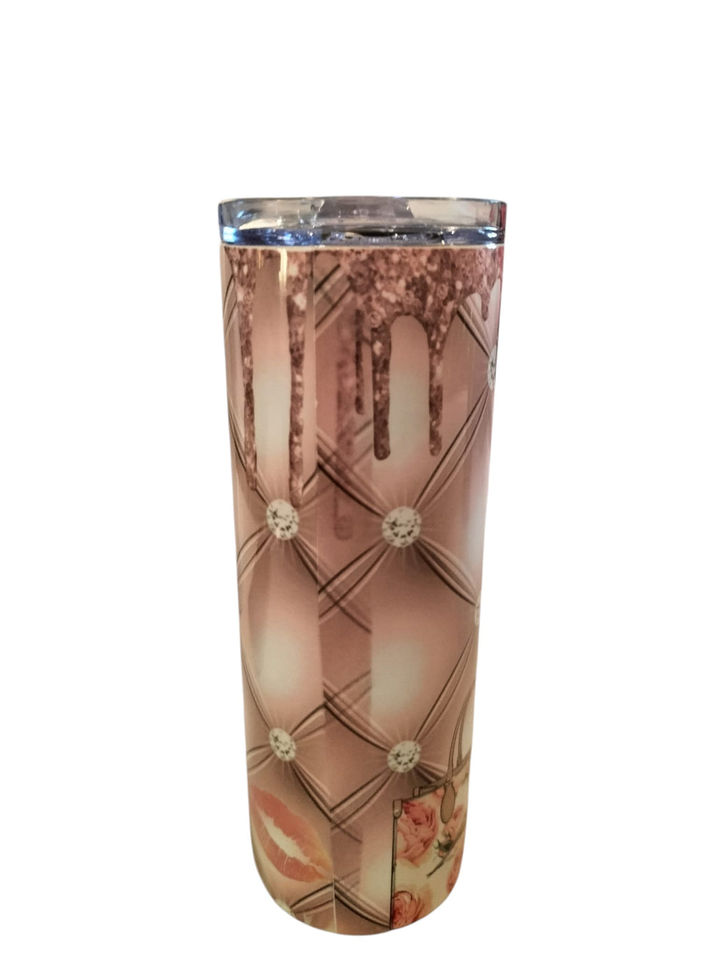 Pinky Girly Bling Rhinstone Tumbler