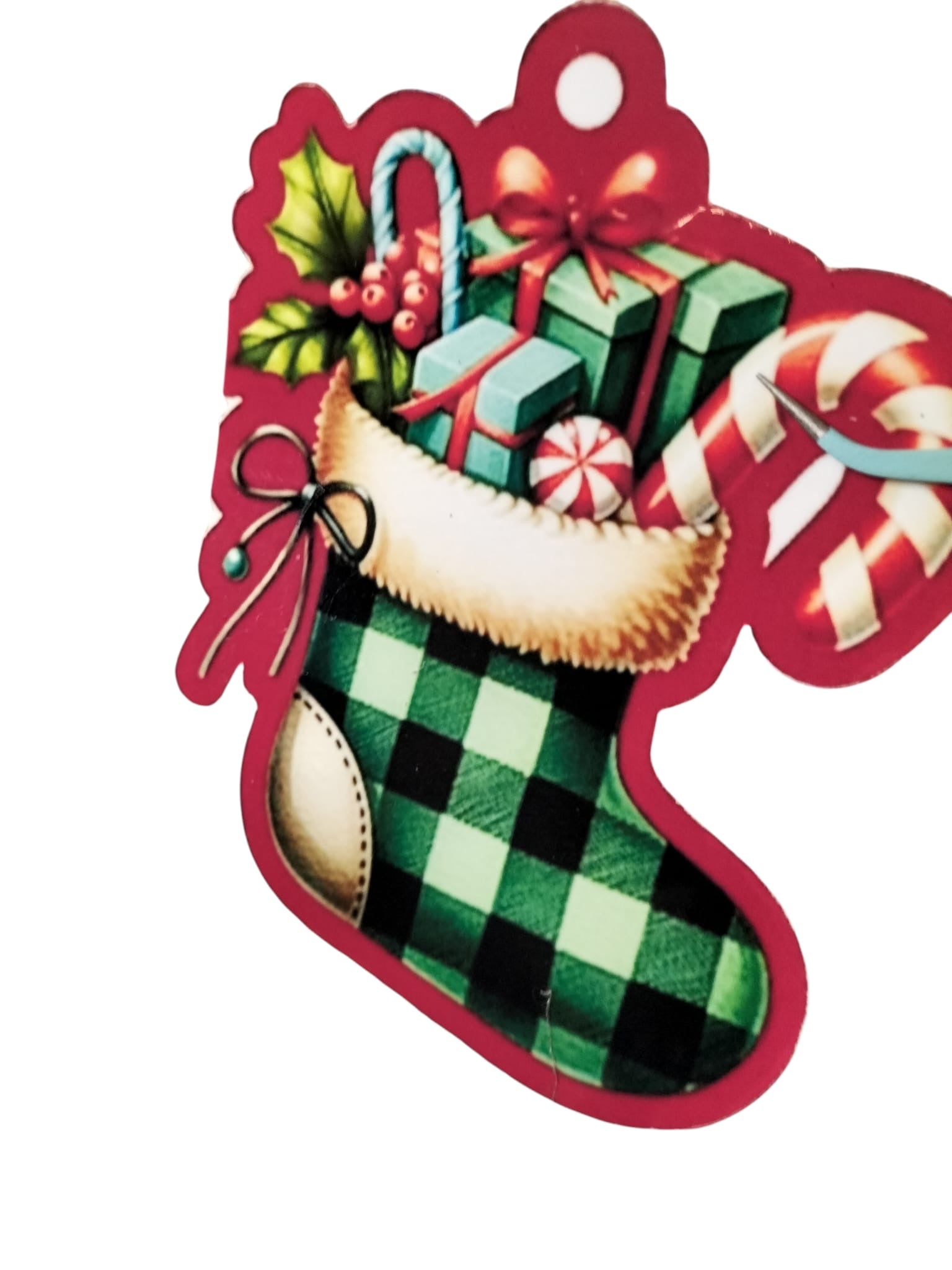Christmas Stocking Sticker Pack – 3 Large, 4 Medium ; 5 Small