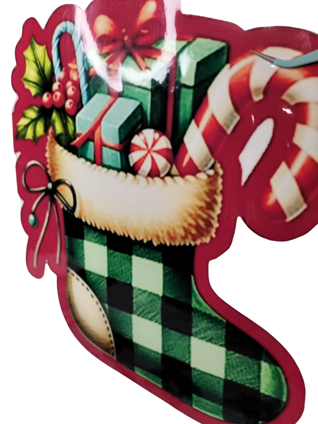 Christmas Stocking Sticker Pack – 3 Large, 4 Medium ; 5 Small