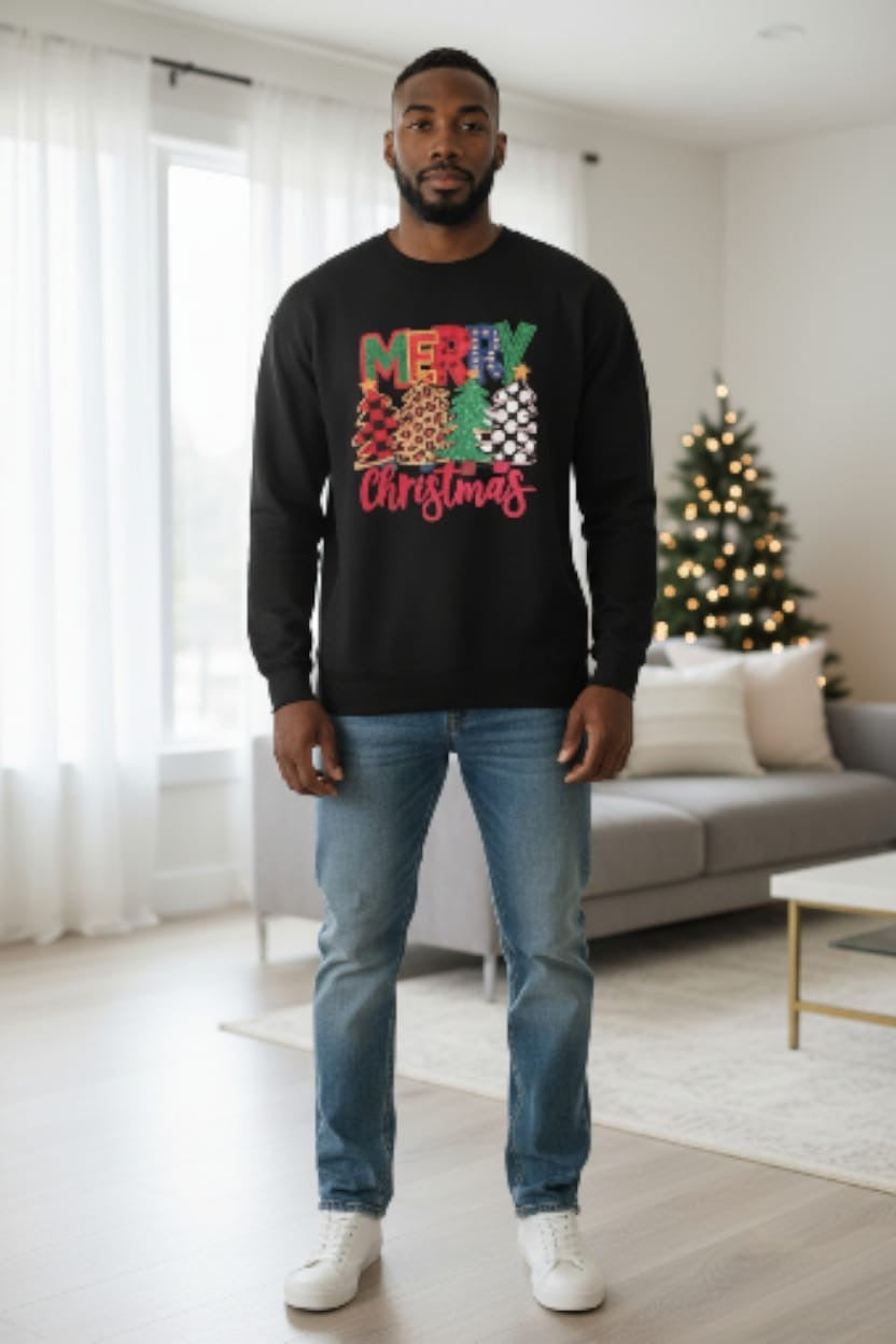 Merry Christmas Graphic Sweatshirt