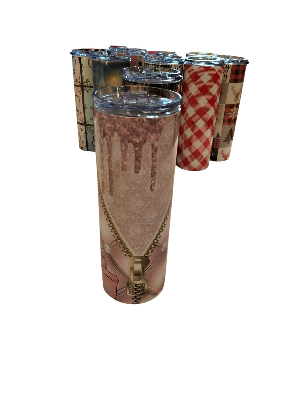 Pinky Girly Bling Rhinstone Tumbler