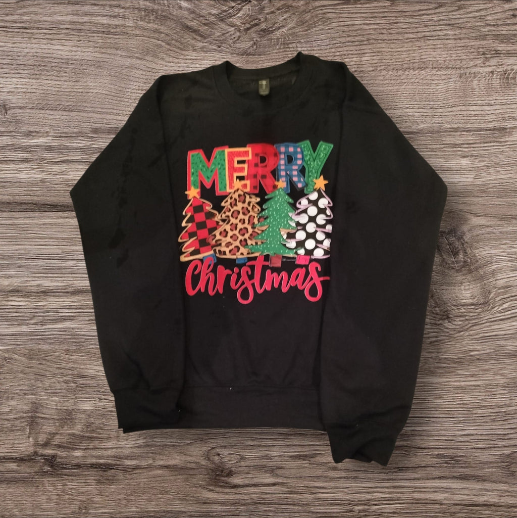 Merry Christmas Graphic Sweatshirt