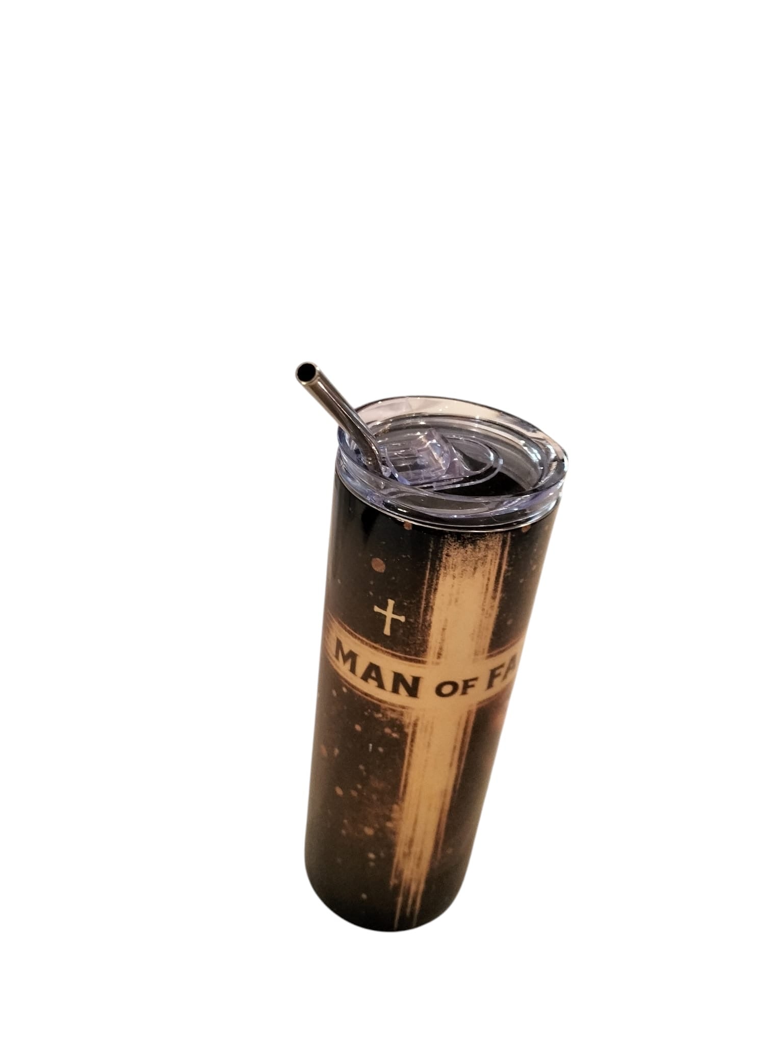 Man of Faith Spiritual Tumbler