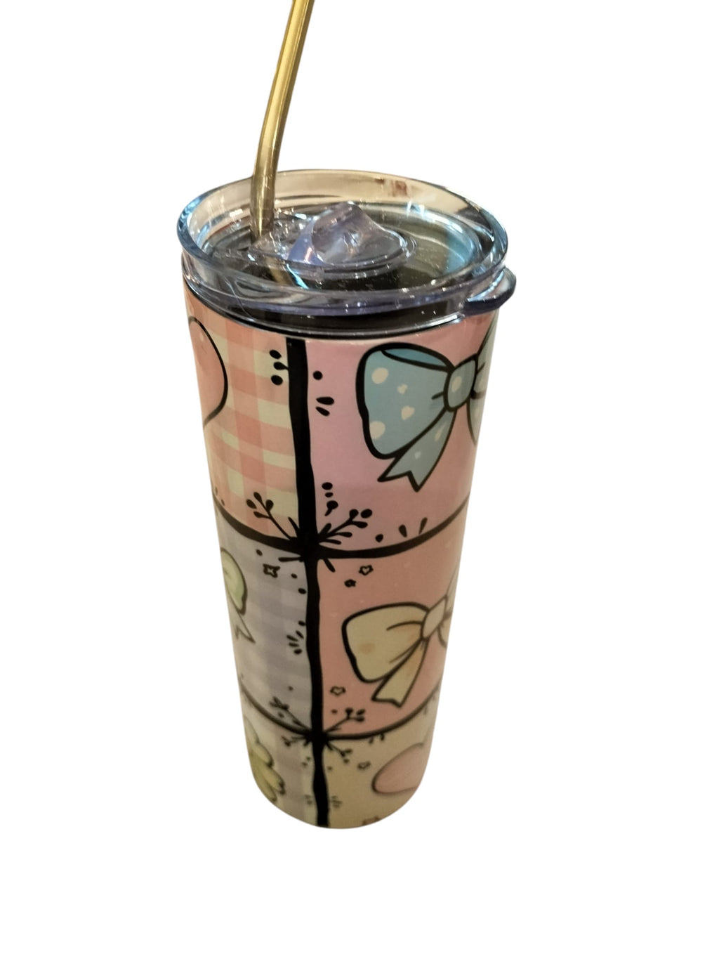 Flow Bow Pastel Tumbler