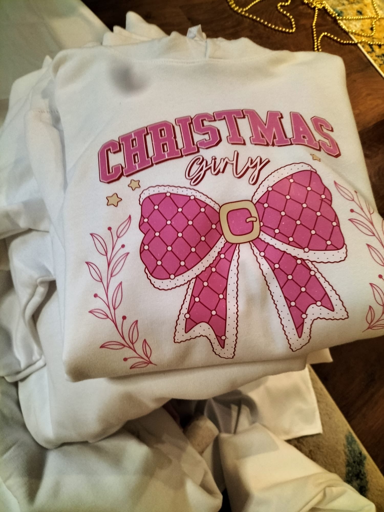 Christmas Girly Hoodie