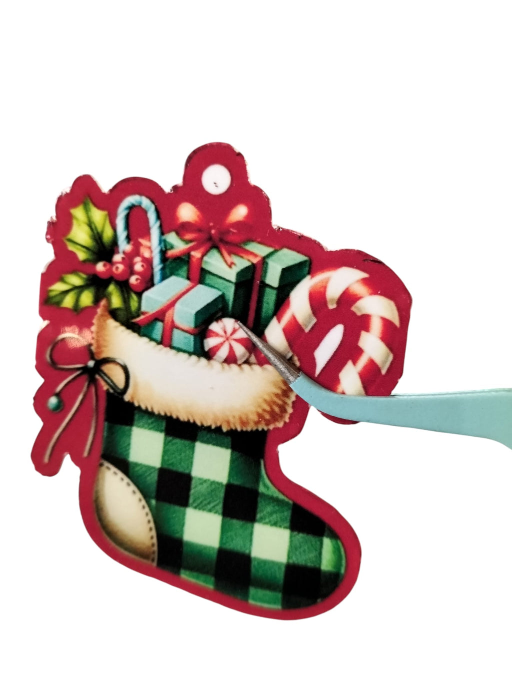 Christmas Stocking Sticker Pack – 3 Large, 4 Medium ; 5 Small