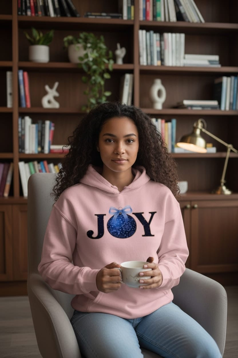 Pink Joy Christmas Hoodie