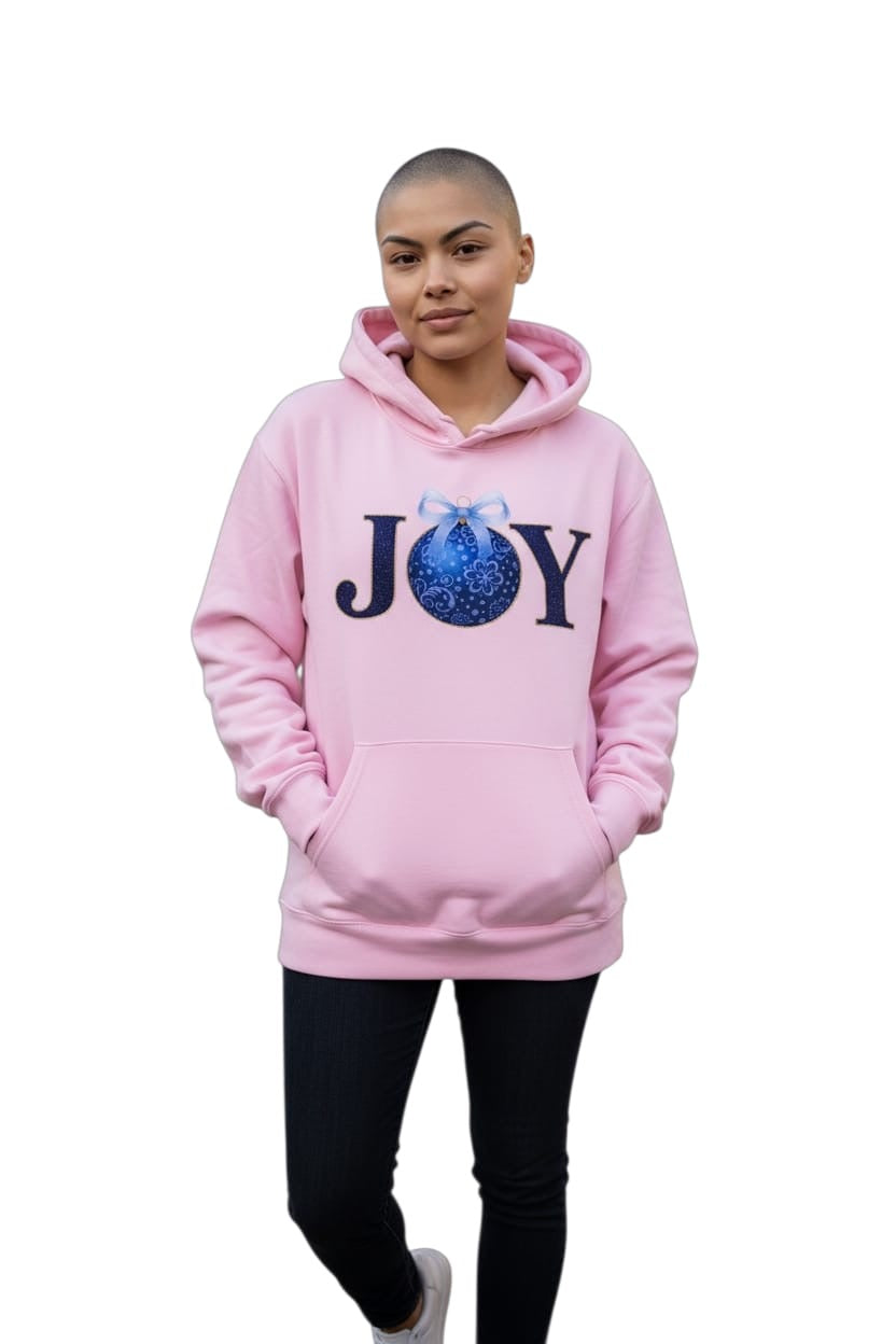Pink Joy Christmas Hoodie