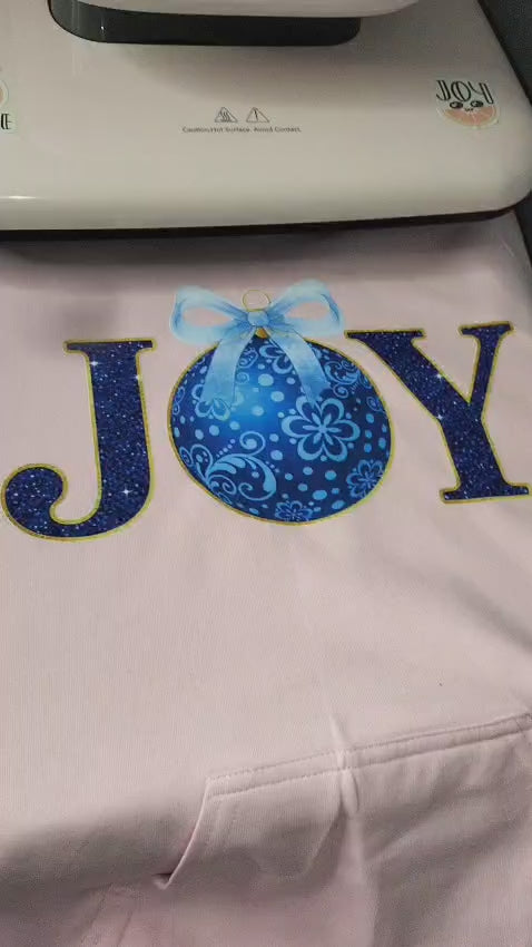 Pink Joy Christmas Hoodie