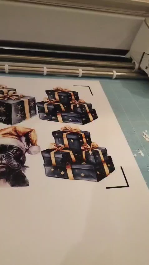 Holiday Gift Box Stickers